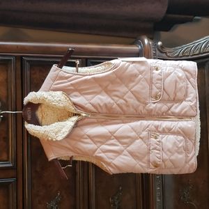 Pink Lily Reversible Vest Size Small